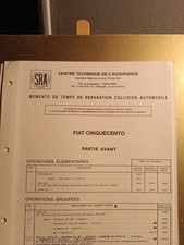 Revue technique Fiat CINQUECENTO