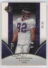 2006 Ultimate Collection Ultimate Rookies Gold 4/50 Haloti Ngata #313 n8a