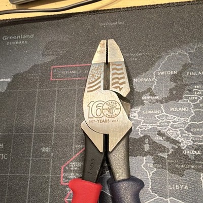 Klein Tools J20009NECLX  Red/White/Blue limited 160th anniversary edition Pliers
