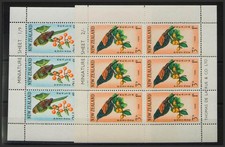 New Zealand. Block Sheet. ** MNH Yvert 11/12. 1962. Block Sheets. MAGNIFICENT.
