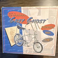 Schwinn Sting-Ray Grey Ghost 1:6 Die Cast Bicycle Limited Edition w/ Certificate