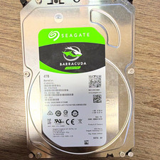 Seagate BarraCuda ST4000DM004 4TB SATA 3.5" Internal Desktop HDD OEM LOW HOURS
