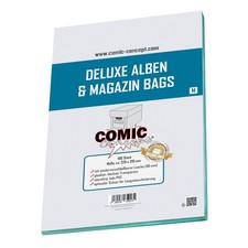 Comic Concept Deluxe Alben & Magazin Bags M (225 x 310 mm) mit Lasche