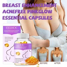 Brustvergrößerung Aknefrei Pink Glow Essential Kapseln, Akne Entfernung G0L1