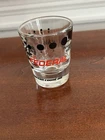 Federal Ammunition Shot Glass Ammo Buckshot Shot Pellets Clear Glass Vintage