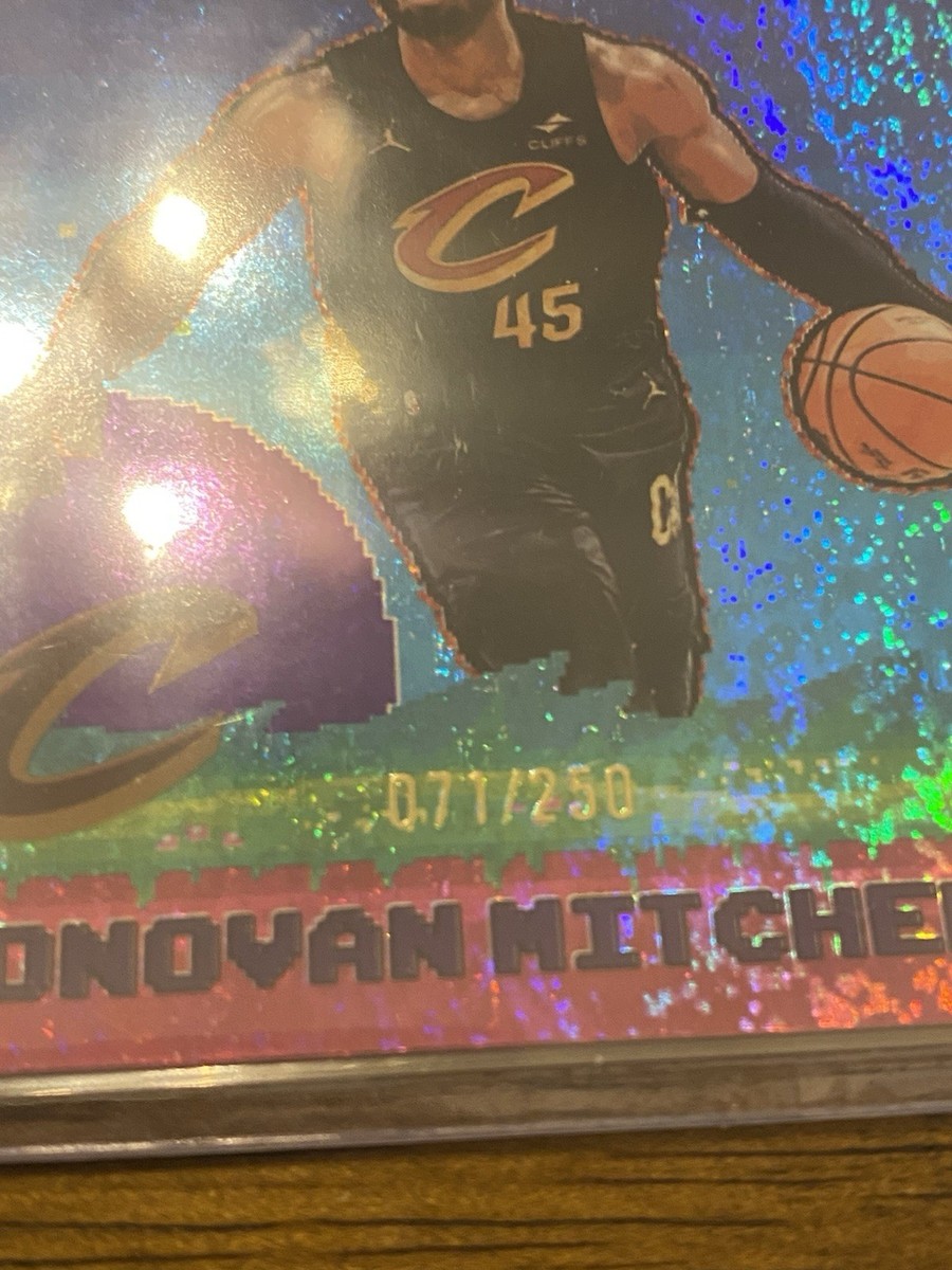 2025 Topps Basketball 8-Bit Ballers Donovan Mitchell Purple Holo