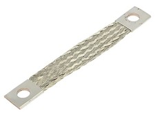 KT-016-100-0909-D Geflecht Erdungsband 16mm2 &Oslash;1: 9mm &Oslash;2: 9mm 120A L: 100mm KT CO
