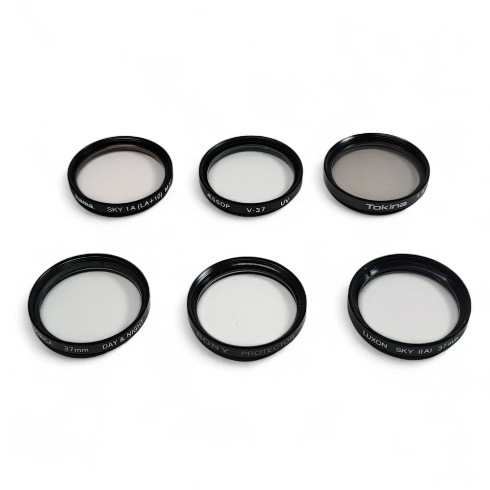 6x 37mm Lens Filters UV Skylight Job Lot for Cameras - Tokina Sony Etc - Image 2 of 3