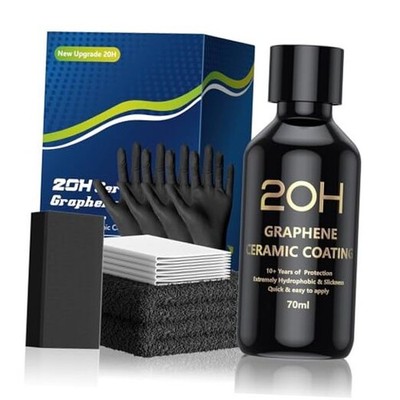 20H Advanced Graphene Ceramic Coating for Cars (70ml) - Transparent Color - 20H