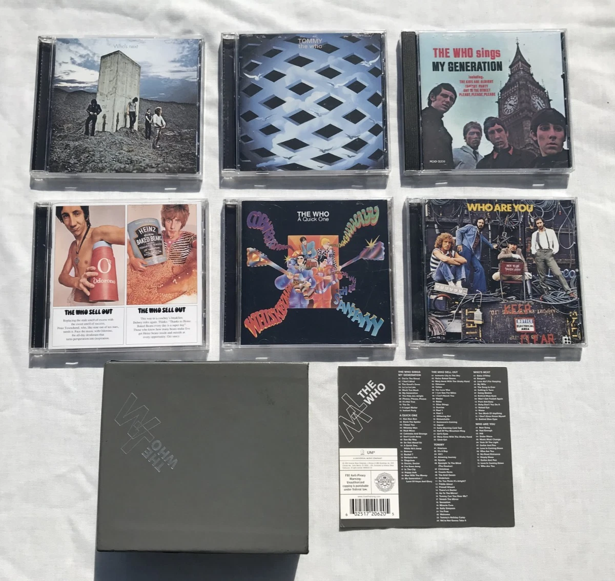 Las mejores ofertas en The Who Box Set CD de Música | eBay