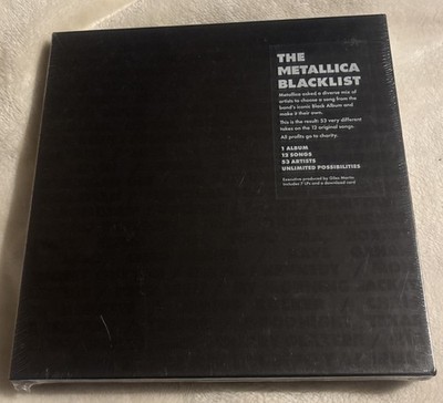 Metallica Blacklist BoxSet 7LP BOX SET - LIMITED EDITION -NEW SEALED Ltd edition