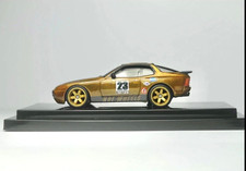 New Hot Wheels 89 Porsche 944 Turbo Custom Replica Candy Gold Toy Fair With Case New Hot Wheels 89 Porsche 944 Turbo Custom Replica Candy Gold Toy Fair With Case