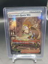 Clemont's Quick Wit 243/191 Sv08: Surging Sparks Holo - 🔥nm🔥 on eBay