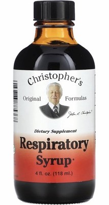 Christopher s Original Formulas Respiratory Syrup 4 fl oz (118ml) × 2