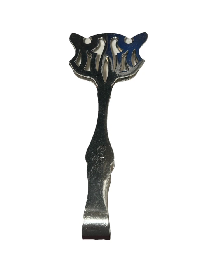 Pinzas para servir sándwich/espárragos GORHAM GMF de plata esterlina Art Nouvea Foto 2 de 4