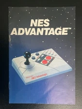 NES Advantage Joystick NES Nintendo Instruction Manual Only