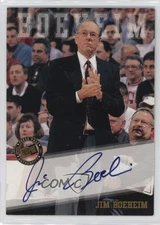 2002 Press Pass Auto Jim Boeheim Auto pu3
