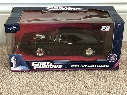 Jada Toys Fast and Furious 9 Doms 1970 Dodge Charger 1/24 Scale Diecast Vehicle - product listing photo