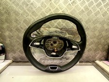 2014 SKODA FABIA STEERING WHEEL W/ CONTROL SWITCHES 311381184340 311381184340AC