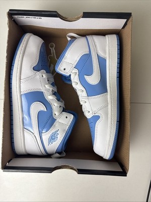 Nike Air Jordan Mid PS White Legend Blue FZ3932 114 Youth Size 2Y