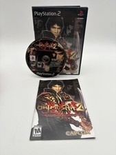 Onimusha 2 Samurai Destiny Capcom Ps2 CIB W/ Manual - Tested Part Of Set Variant