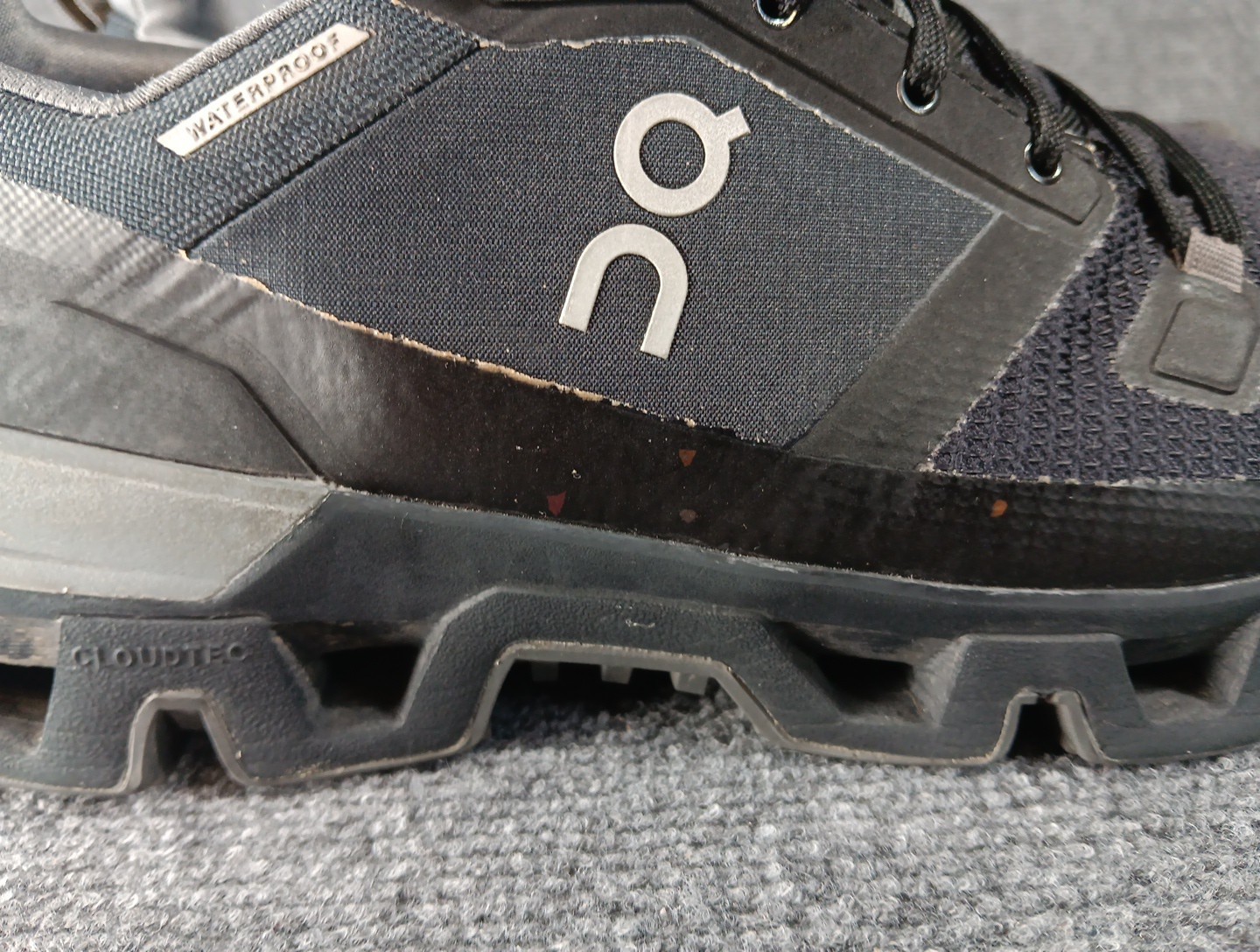 On Cloudwander Waterproof Black Eclipse Running S… - image 8