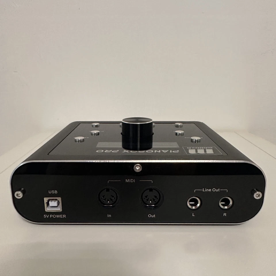 PIANOBOX PRO MIDITECH CON SCATOLA, MANUALE E ALIMENTATORE. OTTIME CONDIZIONI - Immagine 3 di 4