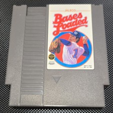 🔥⚾️Bases Loaded Baseball  Nintendo NES Game Cartridge Only -Cleaned-Tested-⚾️🔥
