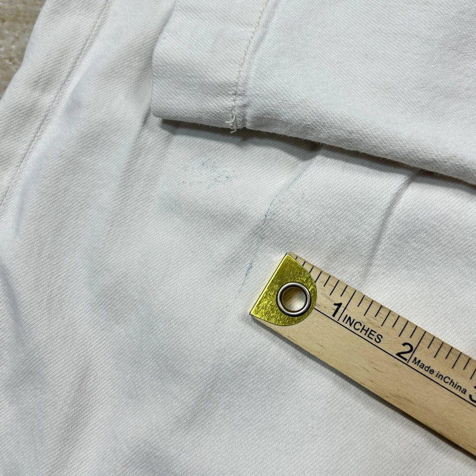 American Eagle Pants Mens 30x31 White Carpenter Utility Stretch Workwear Casual - Image 3 of 4