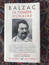 LA PLÉIADE BALZAC LA COMÉDIE HUMAINE I (1) ...