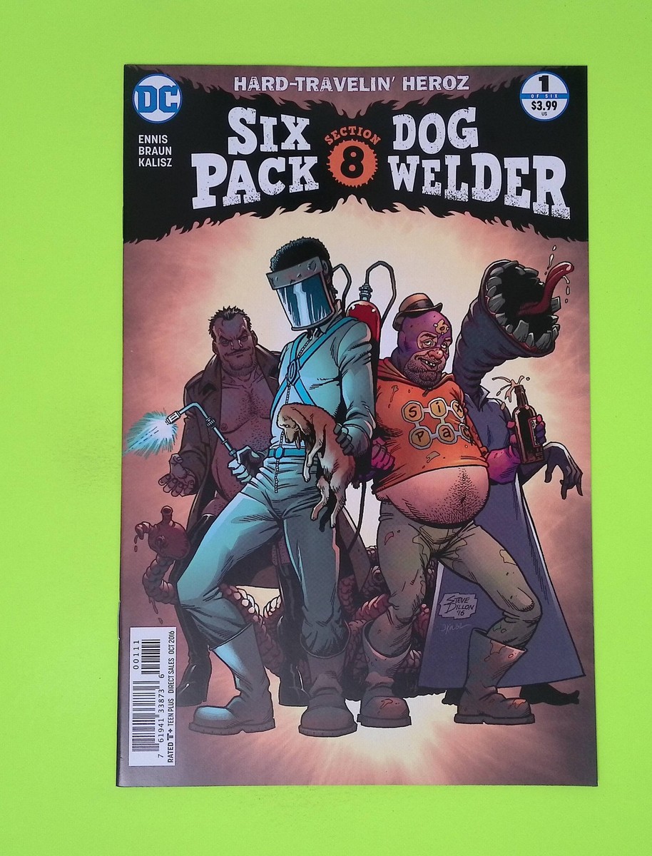 Sixpack and Dogwelder Hard-Traveling Heroz #1 2016 DC Comics High
