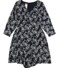 MaxMara Womens Ombrosa Fit & Flare Dress, Blue, 4