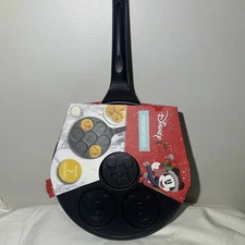 Best Brands Disney Nonstick Mickey Mouse Aluminum Pancake Mold Pan NEW!