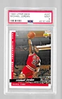 1993 UPPER DECK BASKETBALL CARD #237 HOF MICHAEL JORDAN PSA 9 NBA CHICAGO BULLS