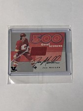 2001-02 BAP Signature Series 500 Goal Scorers Jersey Auto VAULT - Joe Mullen 