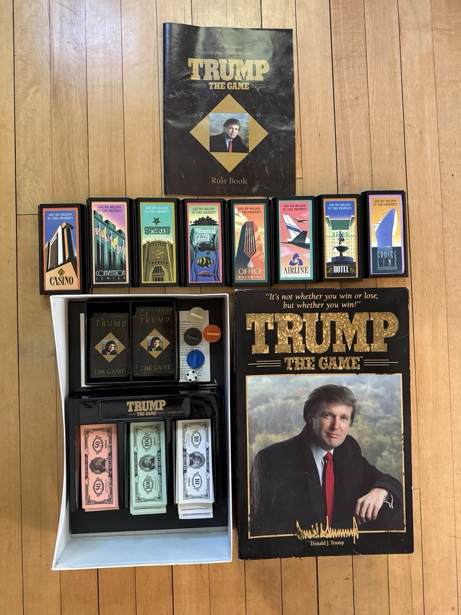 Trump: The Game 1989 Contemporary Manufacture Complete Games Games