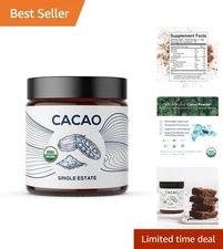 Rich Chocolate Flavor Organic Cacao Powder - Perfect for Smoothies & Baking