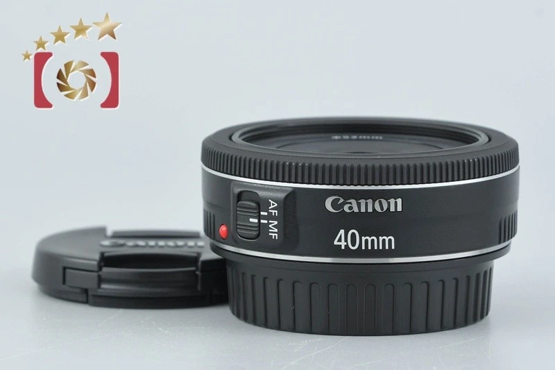 Canon EF 40mm F/2.8 STM Pancake Lens – Black (Bulk Package), Fixed Prime, Auto & Manual Focus - View #3