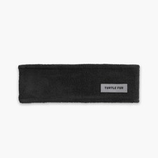 Chelonia 150 Classic Fleece Double-Layer Headband, Black