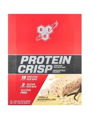 Protein Crisp, Vanilla Marshmallow, 12 Bars, 1.94 oz (55 g) Each Exp: 04/2026