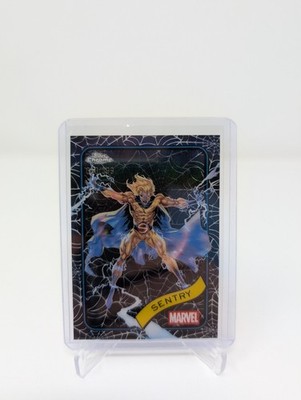 2025 Topps Chrome Marvel Sentry Spider Web /399 #168