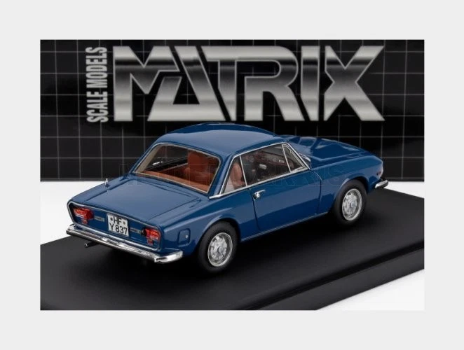 MATRIX SCALE MODELS MX31203-011 LANCIA - FULVIA COUPE 3-SERIES 1975 - BLUE - 1/4 - Immagine 2 di 2