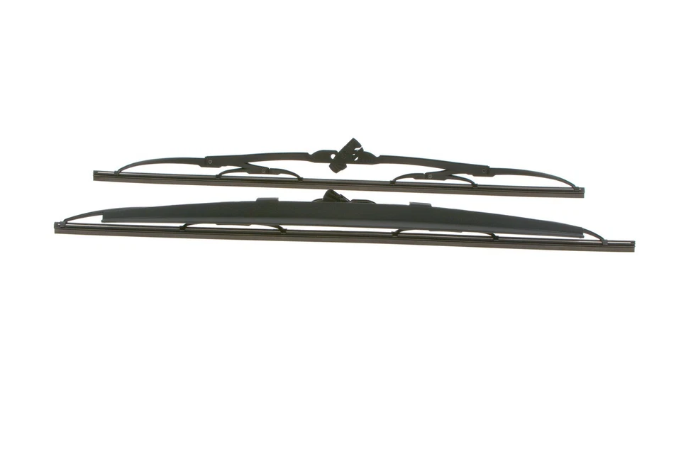 2x Wiper Blades (Pair) fits PEUGEOT 306 Front 93 to 03 Windscreen Set Bosch New - Image 3 of 4