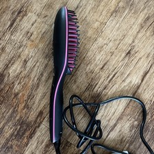 Simply Straight Ceramic Heat Hair Straightening Brush with Digital Control