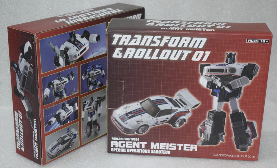 New Transform and Rollout TnR TR-01 Jazz G1 Hova MP Scale figure In Stock - Image 2 of 4