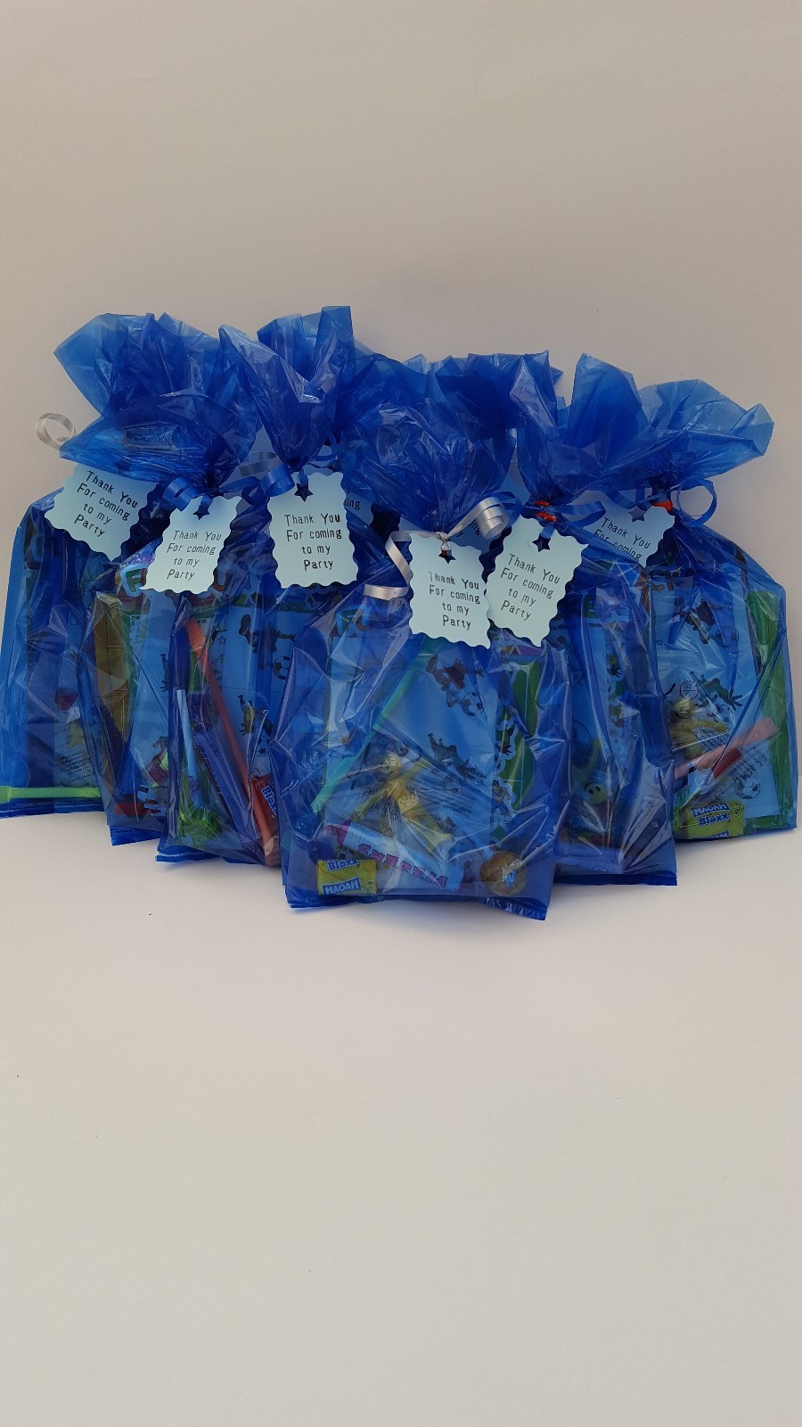 BOYS Pre Filled FOOTBALL Party Bags Birthday&Parties, £1.69** MINIMUM