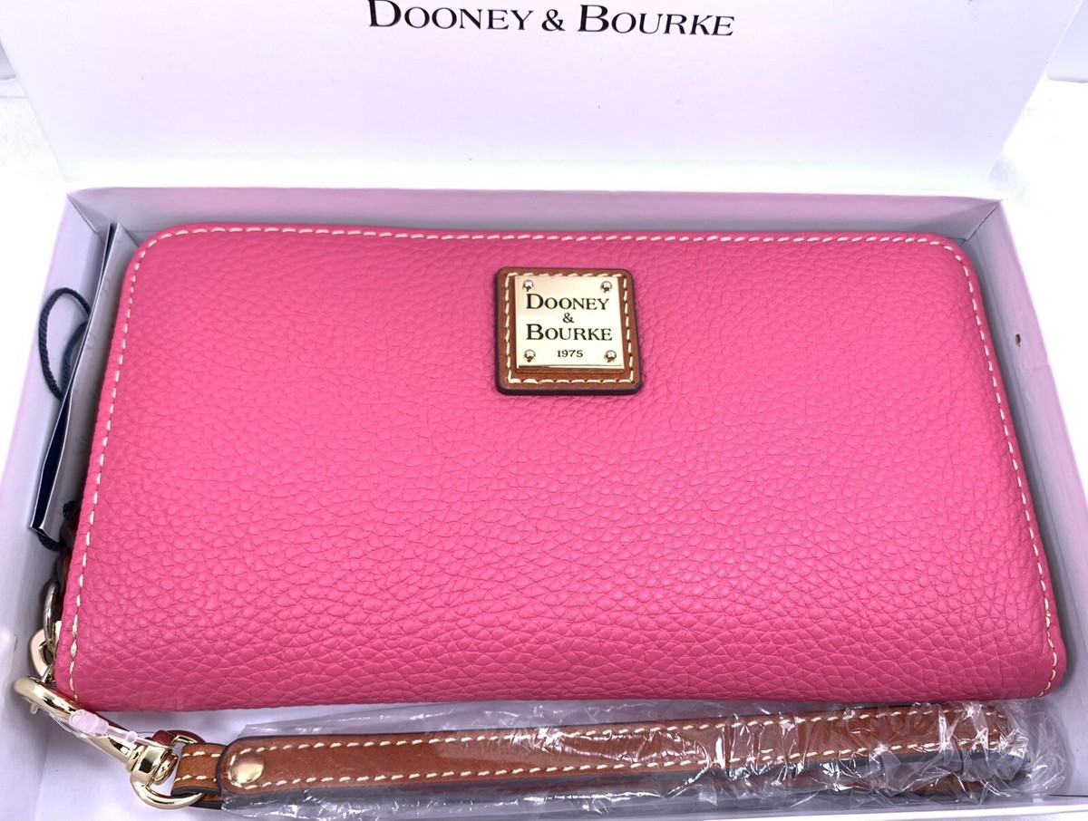 Zip Compartment Dooney And Bourke Zip Pebble Grain Large Zip