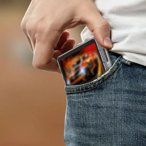 Console di gioco portatile stile retrò integrata 15000+ giochi 64GB ricarica veloce - Foto 6 di 17