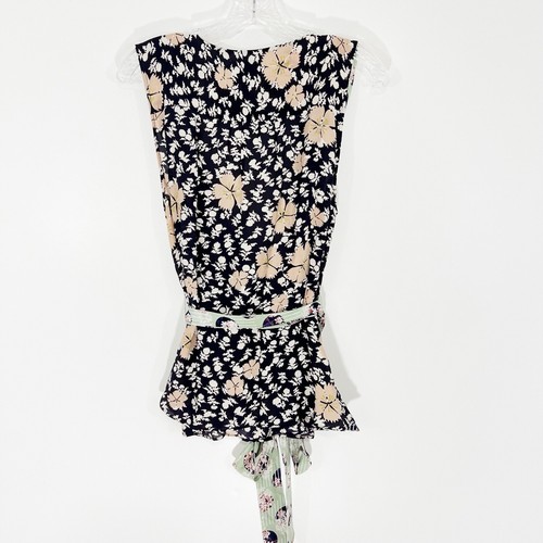 Blusa Anthropologie HD in Paris Estampado Seda Flor Estrella Talla 8 - Imagen 7 de 10