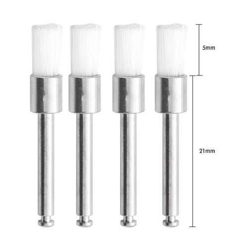 Dental Weiß & Bunt Prophy Polierbürste Nylon Flach Riegel & Konisch Typ - Bild 12 von 23